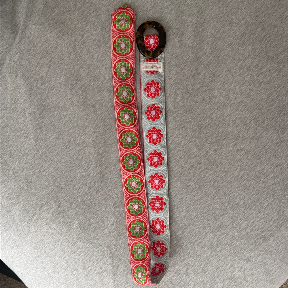 Hadley Pollet 40” reversible Belt with Tortoise Shell Buckle